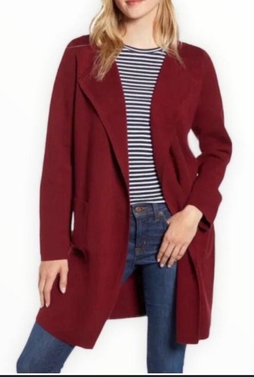 J.Crew 365 Sweaters - J. Crew 365 Open Front Cardigan Merino Wool Blend Sweater SZ S Women's